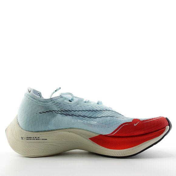 Nike ZoomX Vaporfly Next% 2 Glacier Blue Red CU4111-400 Mens Size 6 / Womens 7.5 main image 9
